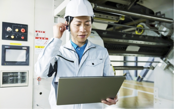 現場への遠隔サポート