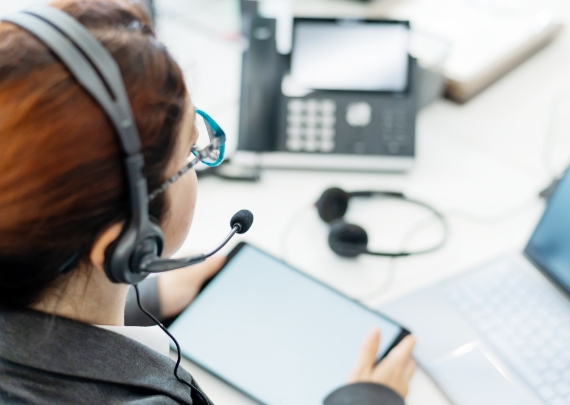 同時通訳の様子